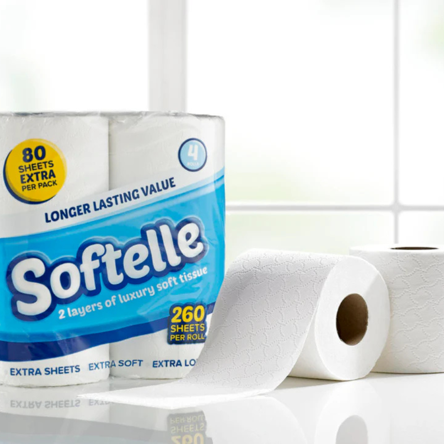 Toilet rolls 2 bundles