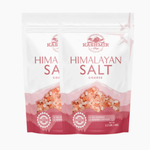Himalayan pink /white salt 2 pack